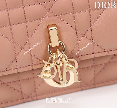 My Dior Mini Bag Rose des Vents Cannage Lambskin .